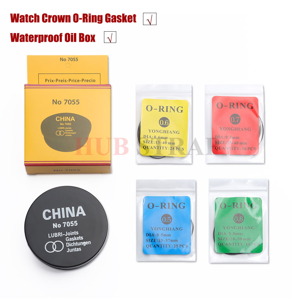 Watch Lubricant Oil - โอริงฝาหลังนาฬิกา กล่องน้ำมันกันน้ำ โอริงเม็ดมะยมนาฬิกา ซีลซิลิโคน จาระบี น้ำมันหล่อลื่น