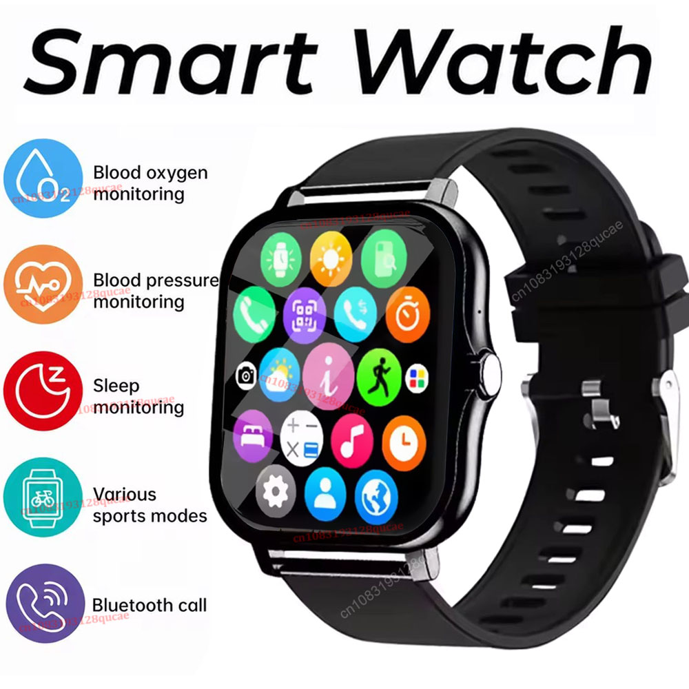 Smartwatch Watches Birthday Gift For Men - สมาร์ทวอทช์รุ่นใหม่ปี 2026 สำหรับผู้หญิงและผู้ชาย หน้าจอสัมผัส 1.83 นิ้ว