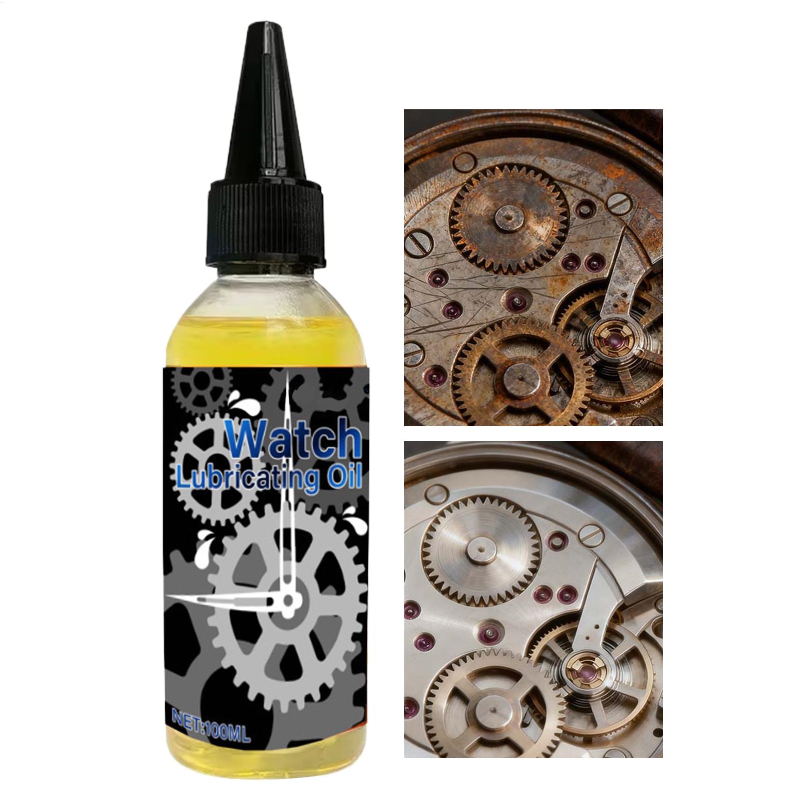 Watch Lubricant Oil - น้ำมันหล่อลื่นสังเคราะห์อเนกประสงค์ 100 มล. สำหรับซ่อมนาฬิกา บำรุงรักษารอกตกปลา ล็อคประตู