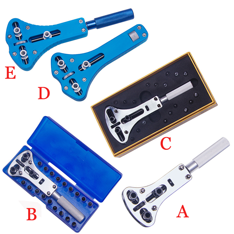 Case Back Opener - เคสอุปกรณ์เปิดฝาปรับได้3กรงเล็บสำหรับนาฬิกาปรับได้, ปลอกสวมด้านหลังเป็นประแจเปิดเครื่องมือซ่อม