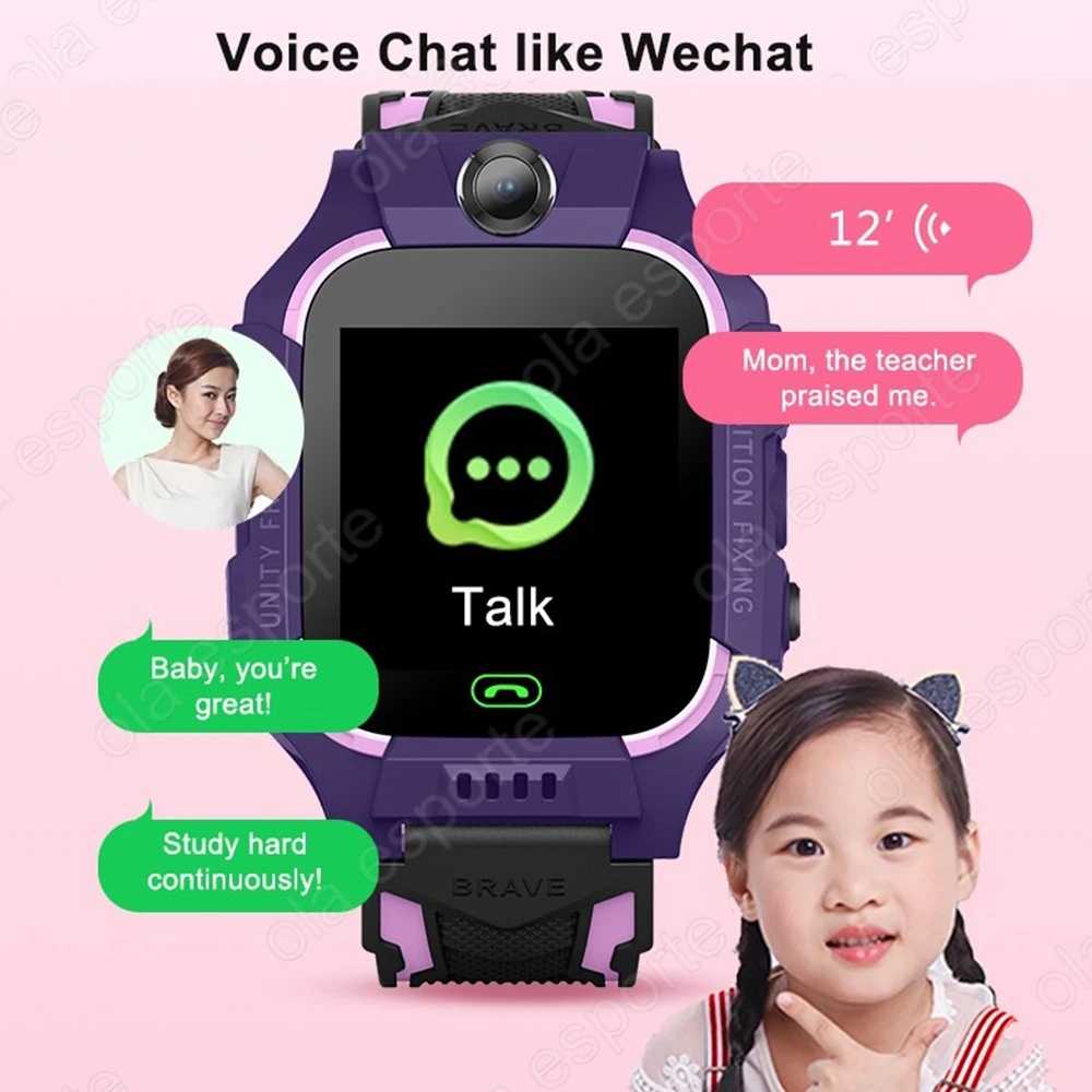 สมาร์ทวอทช์เด็ก 2G ใส่ซิมการ์ด - Smartwatch Watches For Kid Boy Waterproof บทวิจารณ์และราคา