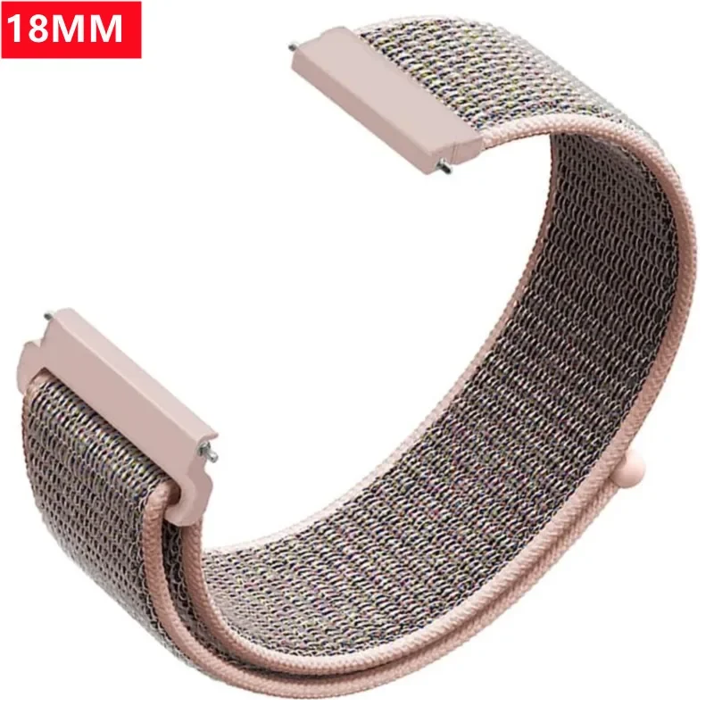 18 มม.ห่วงไนลอนสําหรับ Xiao mi - Smartwatch Samsung Watches For Women บทวิจารณ์และราคา