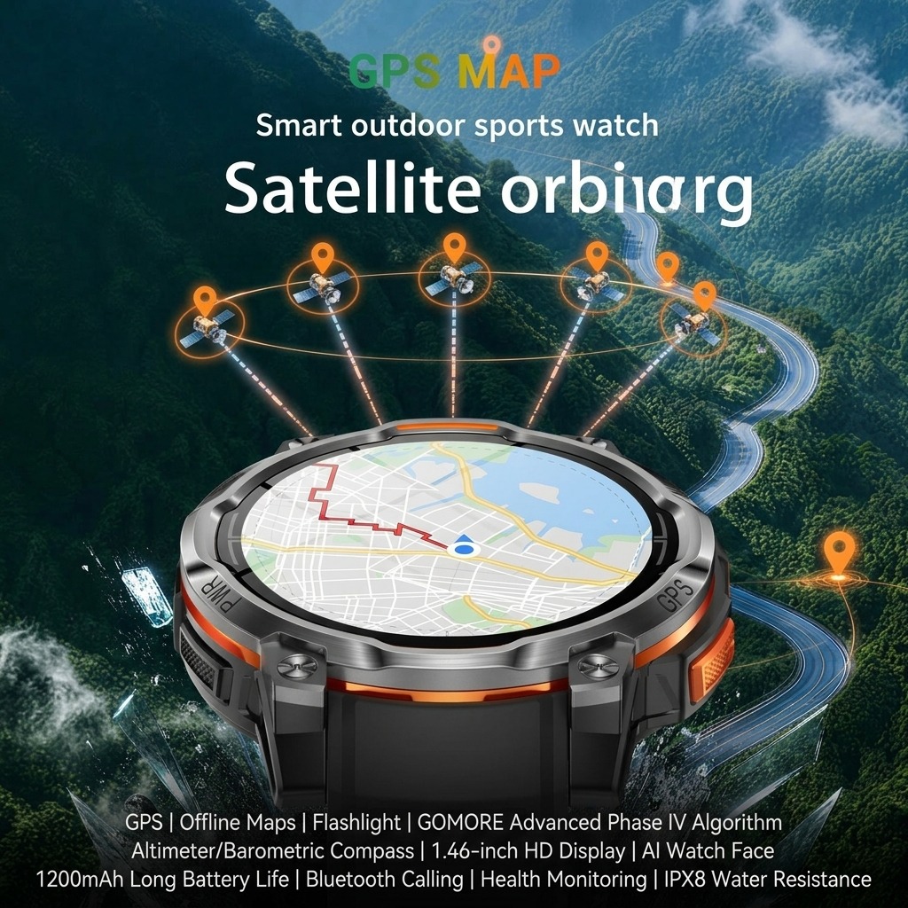 สมาร์ทวอทช์อัลตร้า GPS รุ่นใหม - Smartwatch Samsung Watches For Men บทวิจารณ์และราคา