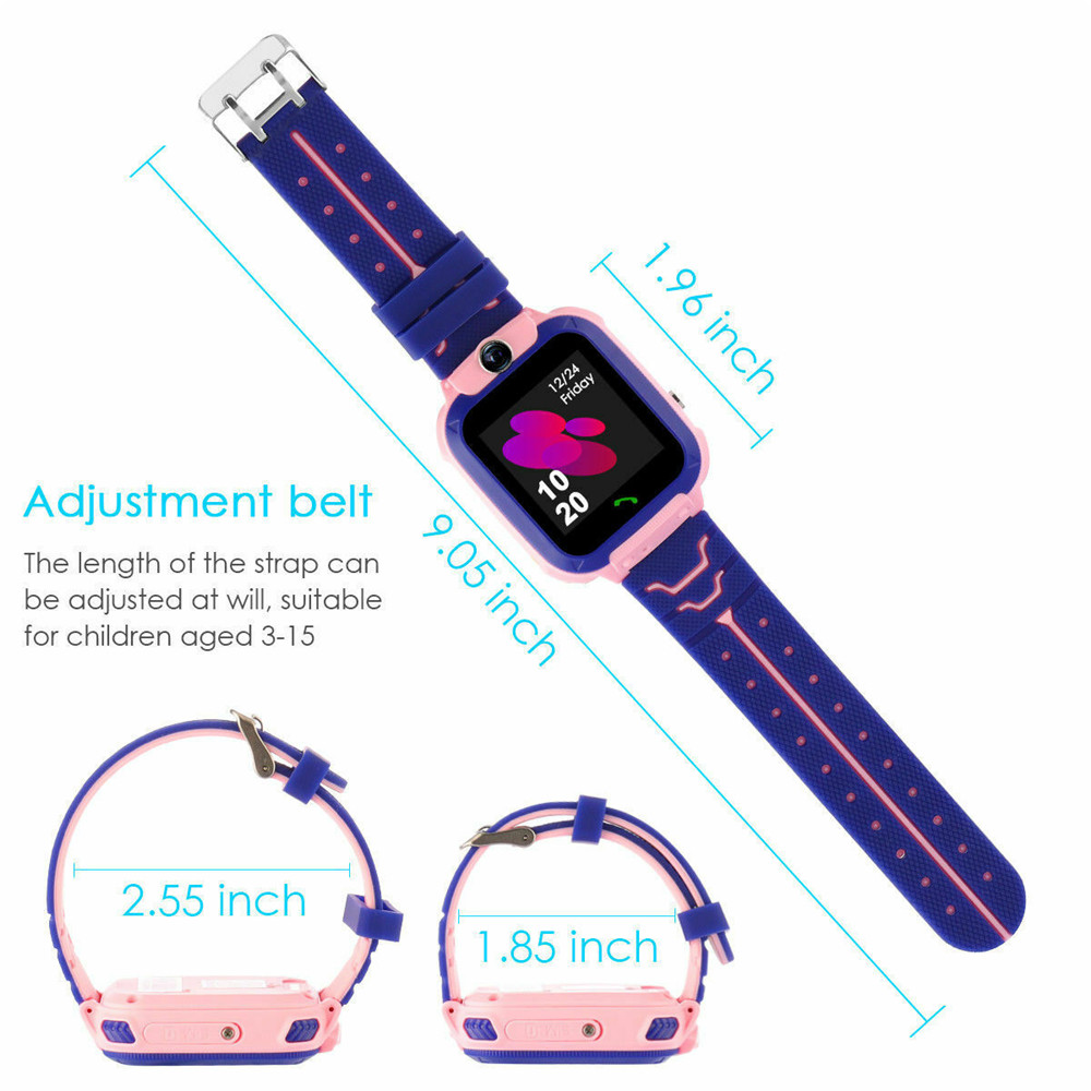 2G เด็กดูสมาร์ท SOS โทรตําแหน่ - Smartwatch Watches For Kid Boy Waterproof บทวิจารณ์และราคา