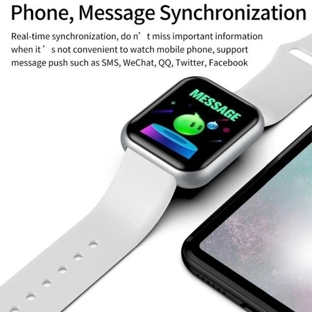 สมาร์ทวอทช์ผู้ชายผู้หญิงนาฬิกา - Smartwatch Watches Birthday Gift For Men บทวิจารณ์และราคา