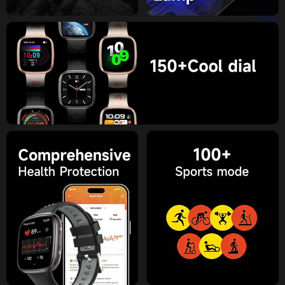 สมาร์ทวอทช์ผู้ชาย โทรผ่านบลูทู - Smartwatch Purple Watches For Women บทวิจารณ์และราคา