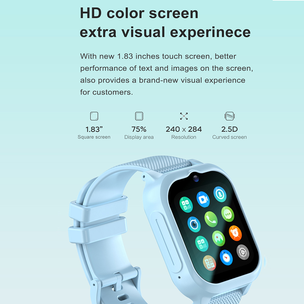 สมาร์ทวอท์ชเด็ก 4G GPS WIFI Vi - Smartwatch Watches For Kid Boy Waterproof บทวิจารณ์และราคา