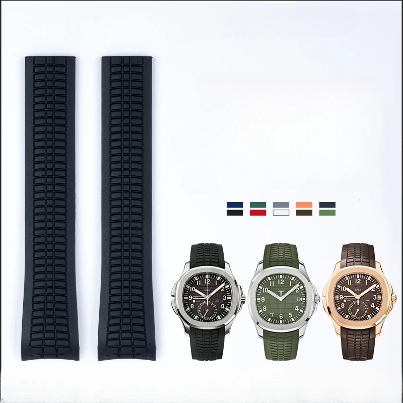 สายนาฬิกาซิลิโคนกันเหงื่อขนาด2 - Patek Philippe Watch Aquanaut บทวิจารณ์และราคา
