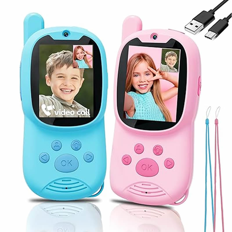 วอล์คกี้ทอล์คกี้น่ารัก 2 ชิ้น  - Smartwatch Watches For Kid Boy Waterproof บทวิจารณ์และราคา
