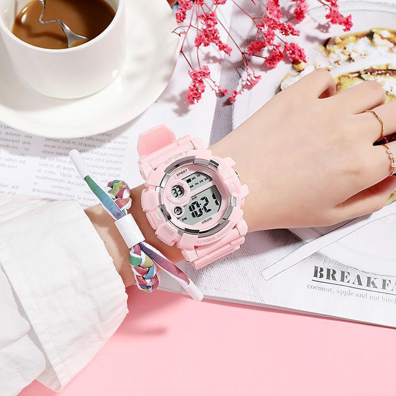 YIKAZE นาฬิกาเด็กแฟชั่นนาฬิกาป - Smartwatch Digital Watches For Kid Boy With Alarm บทวิจารณ์และราคา