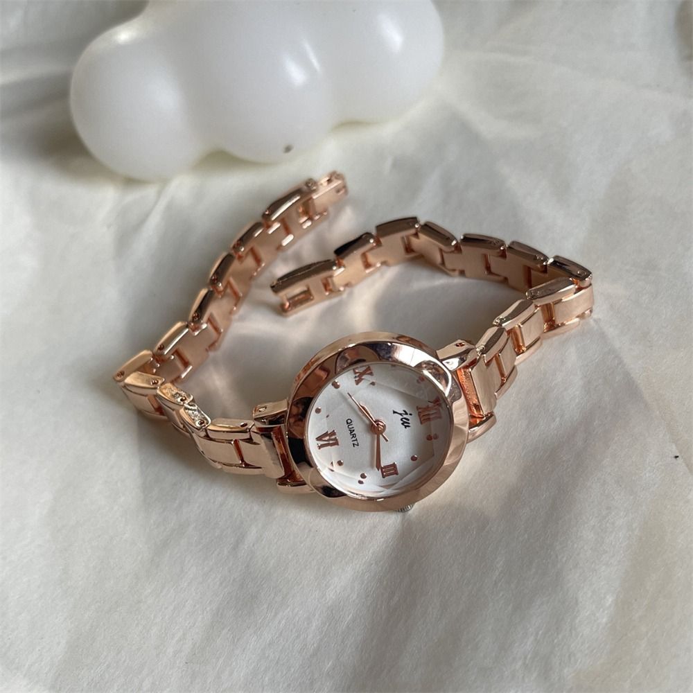 นาฬิกาข้อมือสีทองสุดคลาสสิก หน - Smartwatch Vintage Watches For Women บทวิจารณ์และราคา