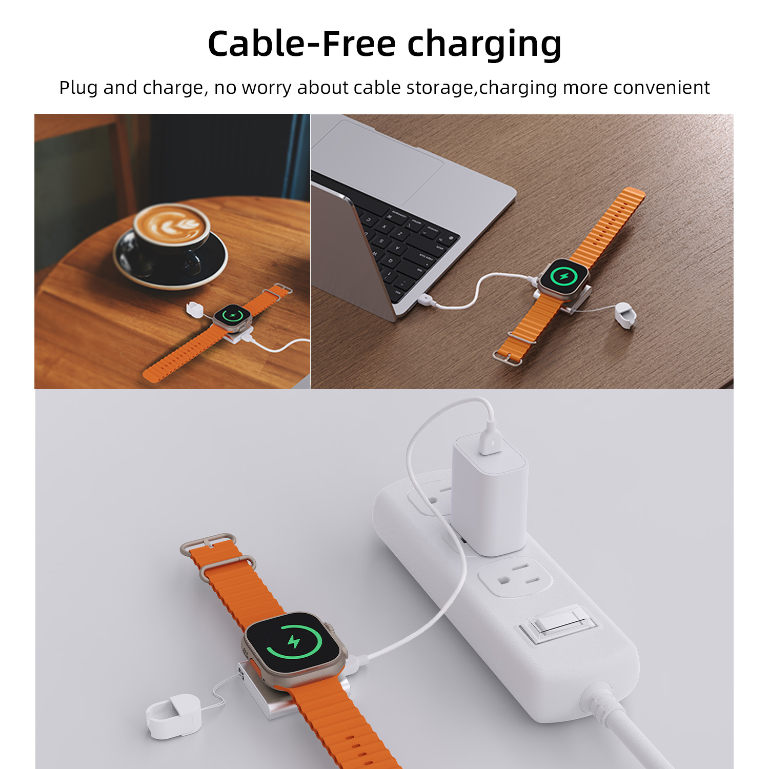 โบโนลาสำหรับแอปเปิ้ลวอทช์ชาร์จ - Watch 7 Smartwatch Iphone บทวิจารณ์และราคา