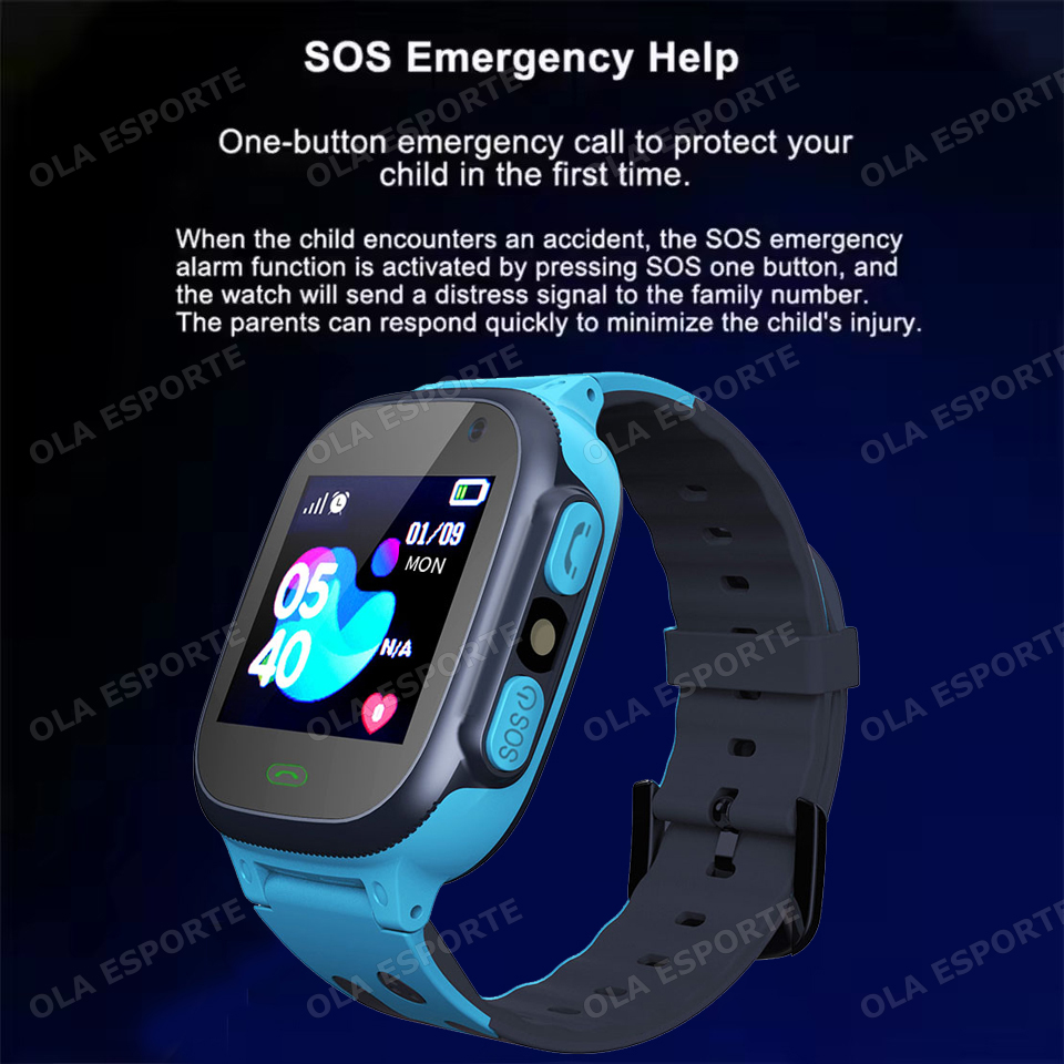 นาฬิกาสมาร์ทวอทช์เด็ก รุ่นใหม่ - Smartwatch Watches For Kid Boy Waterproof บทวิจารณ์และราคา