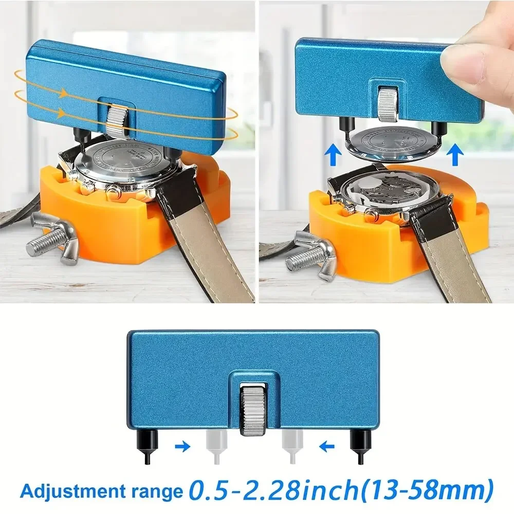 3 in 1 ซ่อมชุดเครื่องมือนาฬิกา - Case Back Opener บทวิจารณ์และราคา