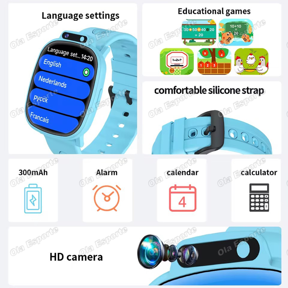 นาฬิกาสมาร์ทวอทช์เด็ก รุ่นใหม่ - Smartwatch Watches For Kid Boy Waterproof บทวิจารณ์และราคา
