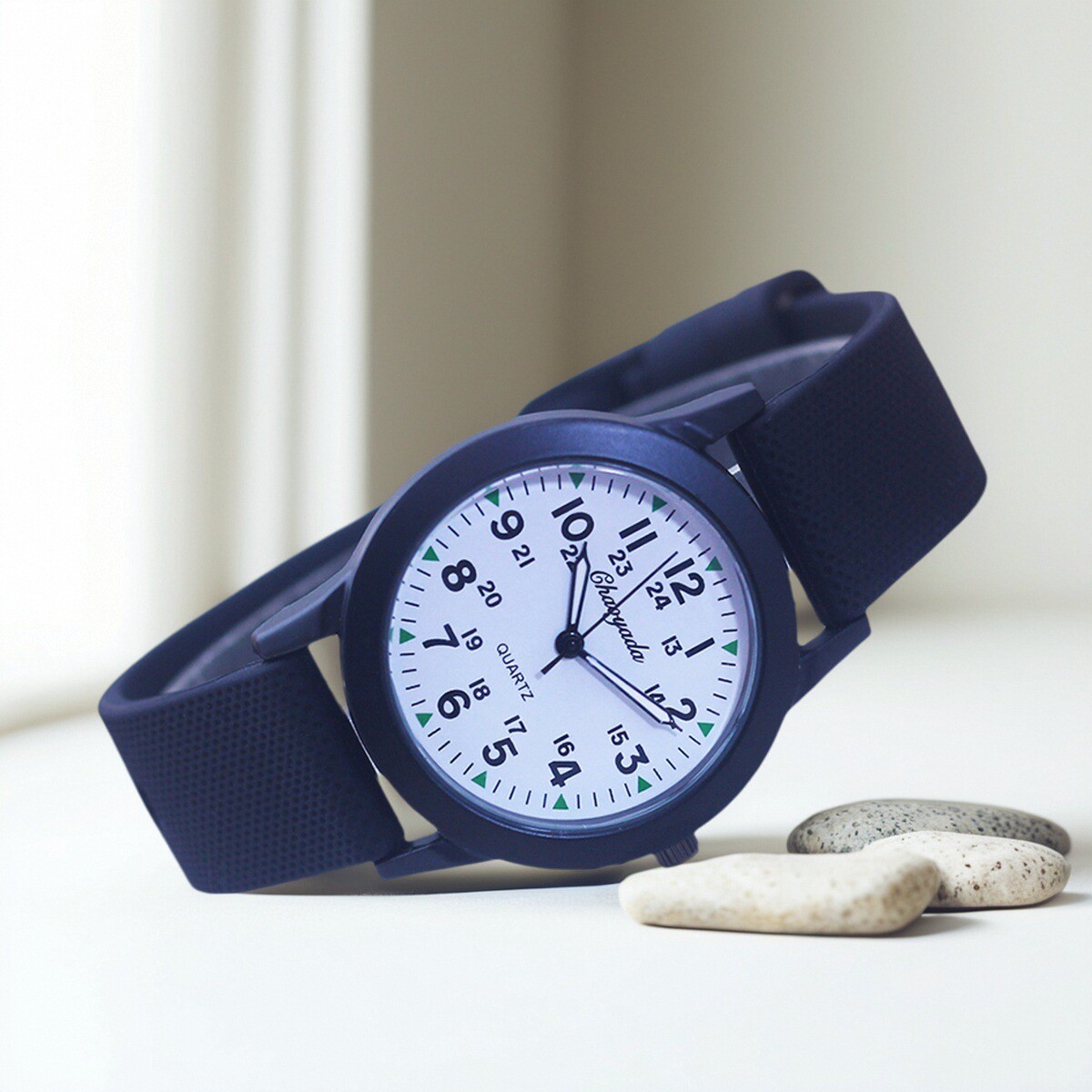 ชายหนุ่มชายนาฬิกาเด็กอะนาล็อกก - Smartwatch Watches Birthday Gift For Men บทวิจารณ์และราคา