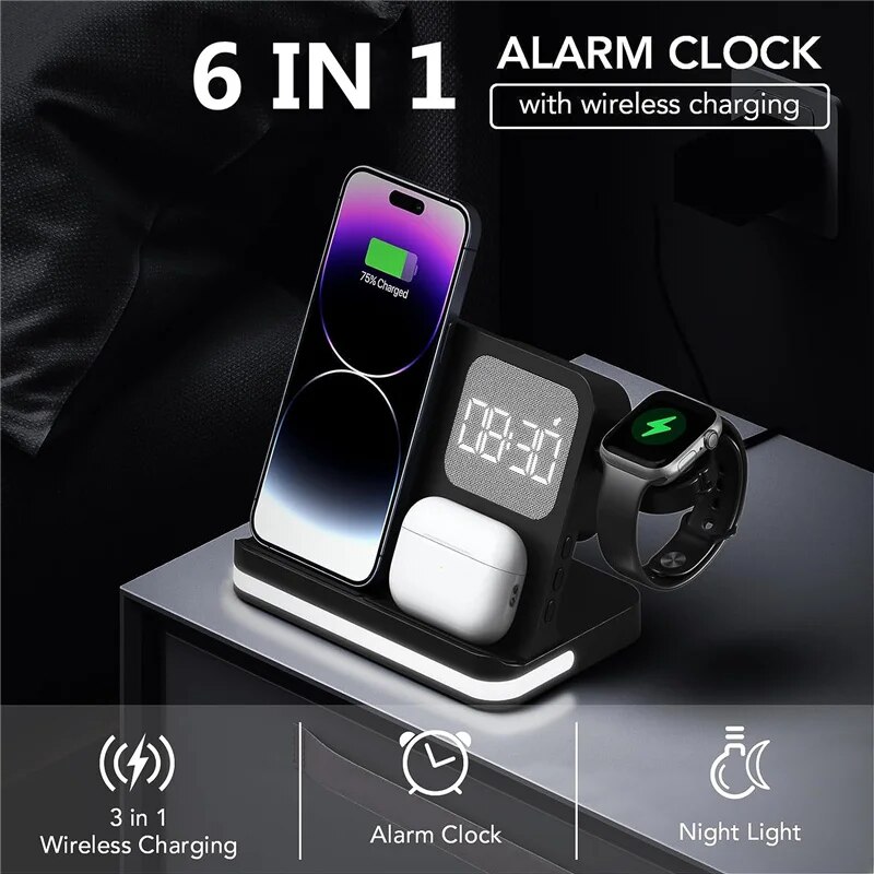 Wireless ChargerสําหรับiPhone  - Smartwatch Watches For Iphone บทวิจารณ์และราคา
