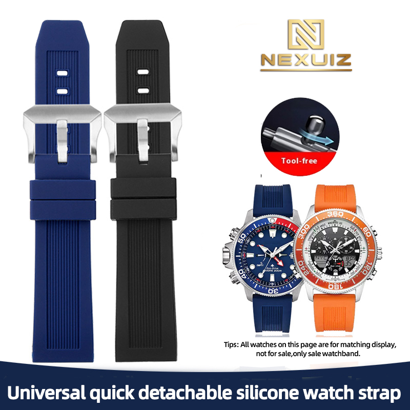 สายนาฬิกาซิลิโคนแนวสปอร์ตใช้ได - Citizen Watch Promaster บทวิจารณ์และราคา
