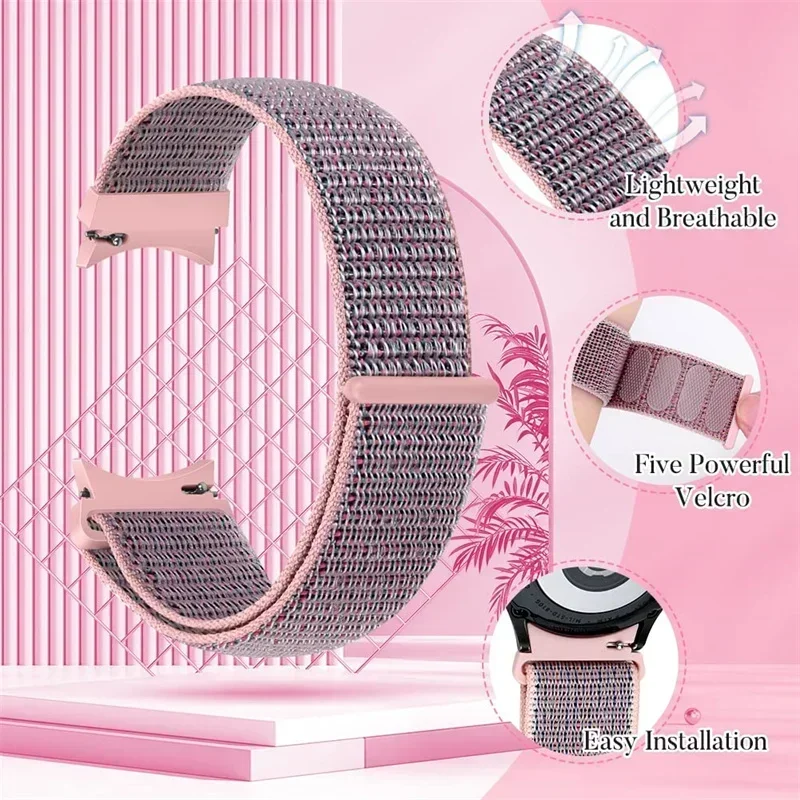 ไม่มีช่องว่างห่วงไนลอนสําหรับ  - Smartwatch Samsung Watches For Women บทวิจารณ์และราคา