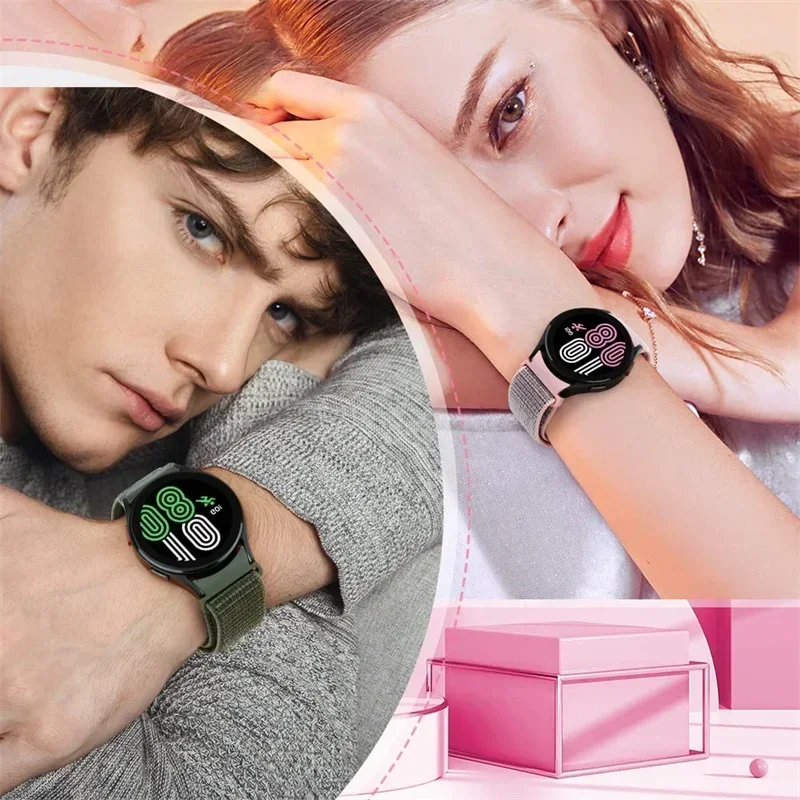 ไม่มีช่องว่างห่วงไนลอนสําหรับ  - Smartwatch Samsung Watches For Women บทวิจารณ์และราคา