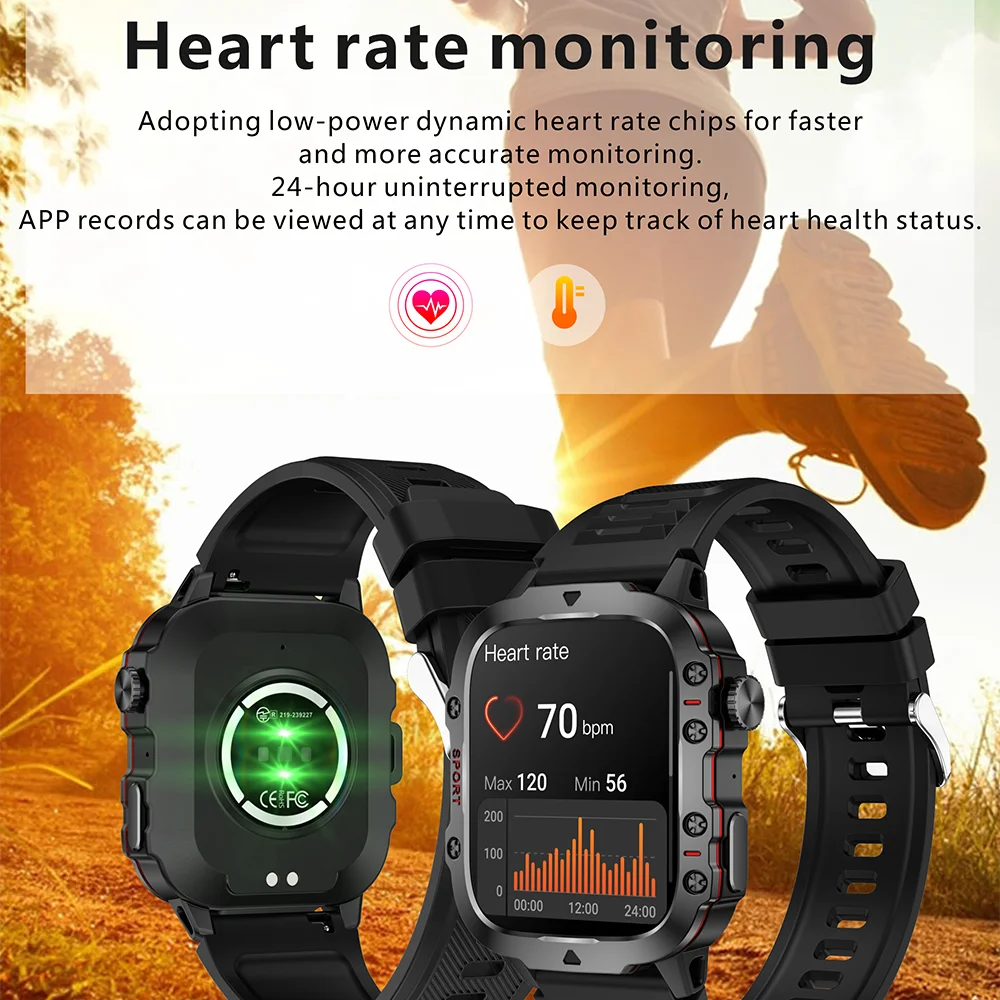 นาฬิกาสมาร์ทวอทช์ทหารรุ่นดั้งเ - Smartwatch Luxury Watches For Women บทวิจารณ์และราคา