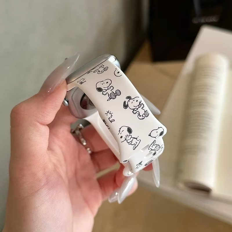 การ์ตูนสนูปปี้สายนาฬิกาแอปเปิ้ - Apple Watch Band บทวิจารณ์และราคา