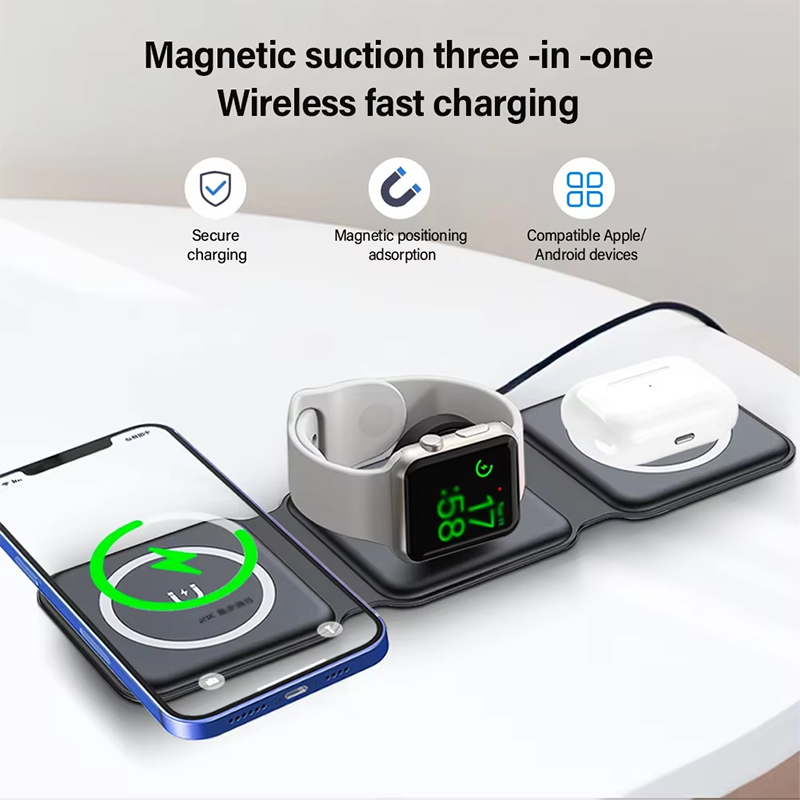 แท่นชาร์จแม่เหล็กพับได้ Univer - Smartwatch Watches For Iphone บทวิจารณ์และราคา