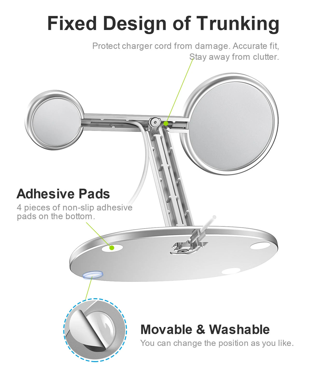 EWA 2-in-1 แท่นวางโทรศัพท์ตั้ง - Watches Original บทวิจารณ์และราคา