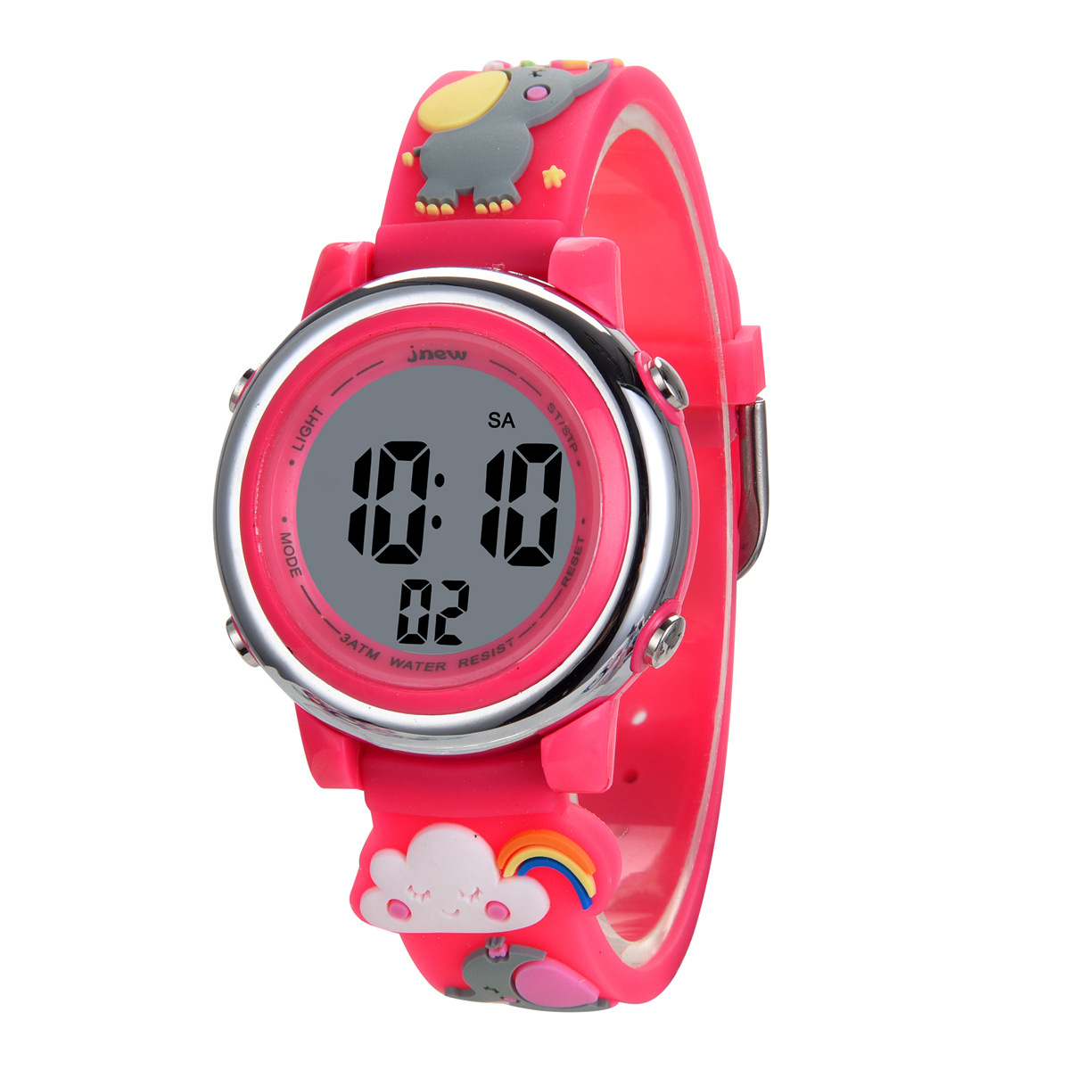อุทัย H120 เด็กการ์ตูนกีฬานาฬิ - Smartwatch Digital Watches For Kid Boy With Alarm บทวิจารณ์และราคา