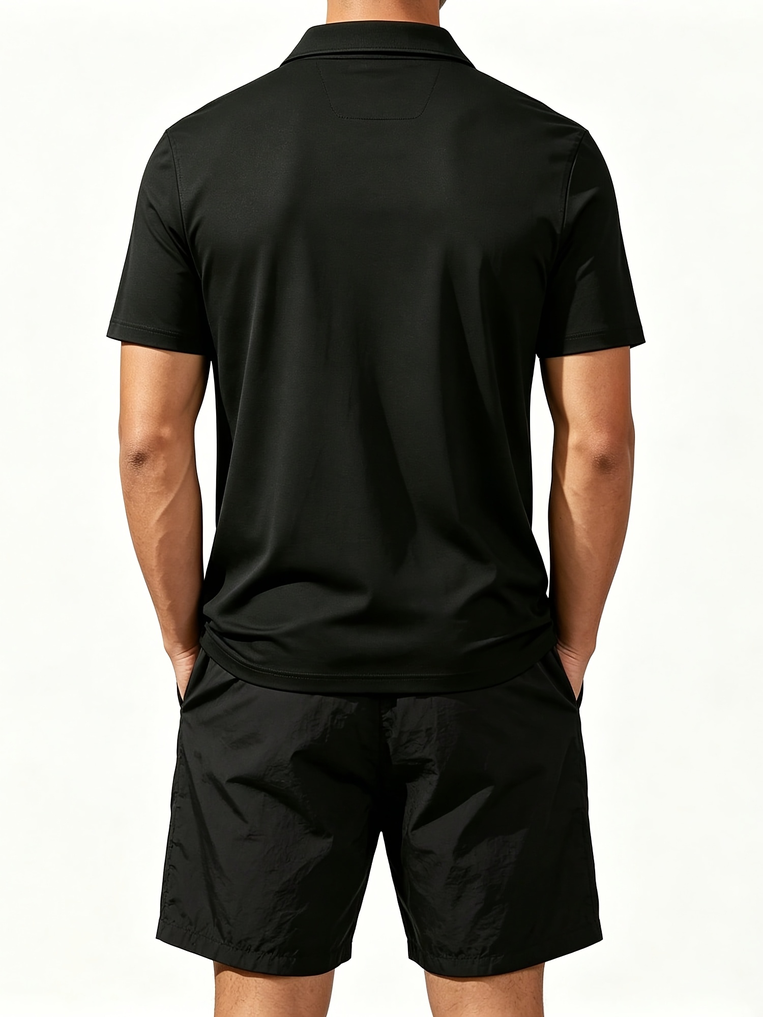 ชุดเสื้อโปโลและกางเกงขาสั้นชาย - Watches Original บทวิจารณ์และราคา
