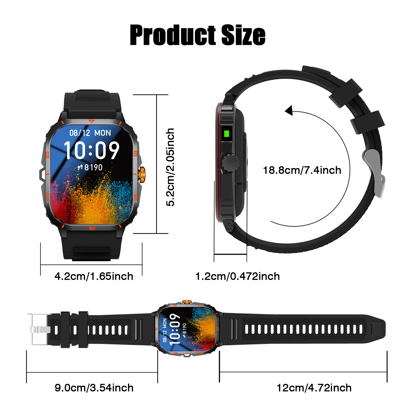 สมาร์ทวอทช์รุ่นคลาสสิกใหม่มาพร - Watch 7 Smartwatch Iphone บทวิจารณ์และราคา