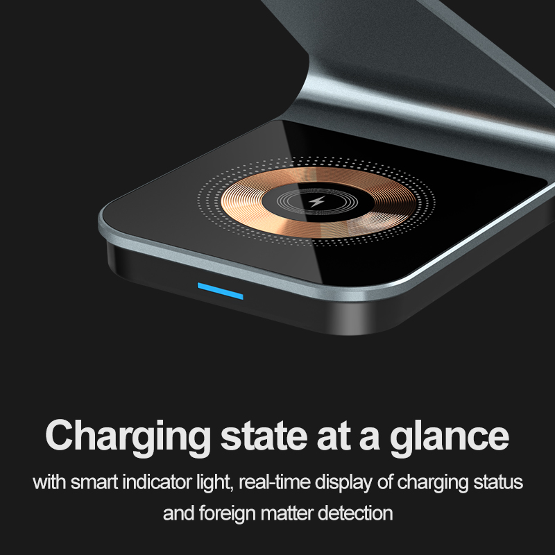 3 ใน 1 โปร่งใส Magnetic Wirele - Watch 7 Smartwatch Iphone บทวิจารณ์และราคา