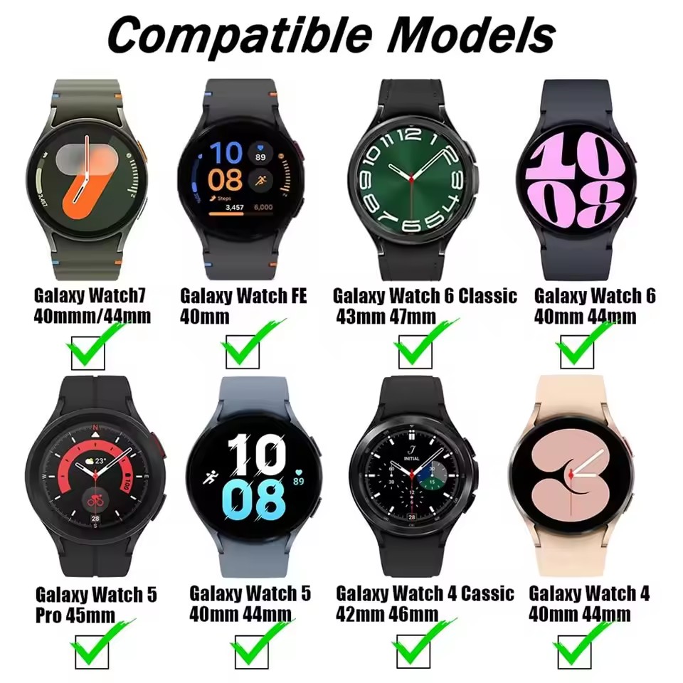 สายนาฬิกาแบบ Milanese Loop สำห - Smartwatch Samsung Watches For Men บทวิจารณ์และราคา