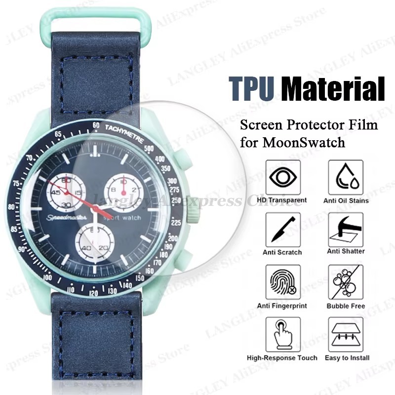 HD TPU Hydrogel ป้องกันฟิล์มป้ - Watches Omega บทวิจารณ์และราคา