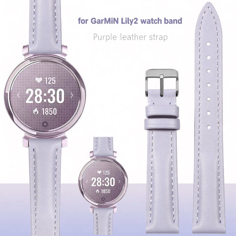 สำหรับการ์มิน ลิลลี่ 2 สายนาฬิ - Smartwatch Purple Watches For Women บทวิจารณ์และราคา