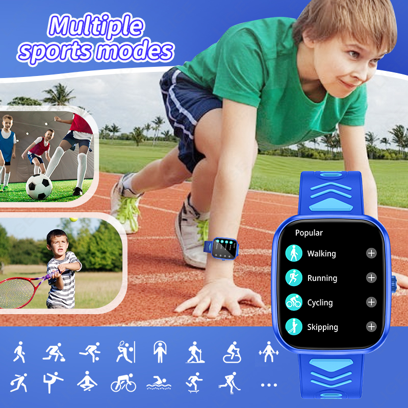 นาฬิกาสมาร์ทวอทช์เด็ก LIGE 202 - Smartwatch Watches For Kid Boy Waterproof บทวิจารณ์และราคา