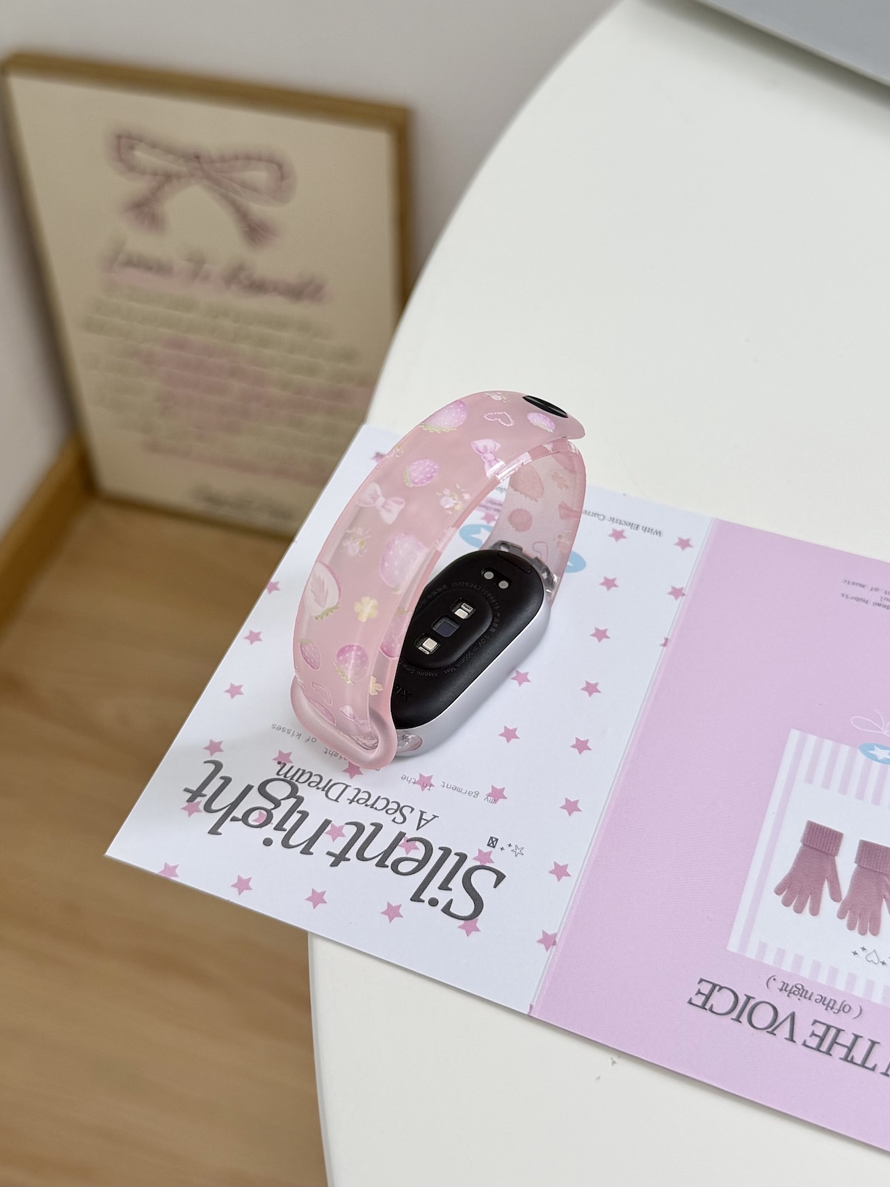 สายรัดข้อมือ TPU ลายโบว์สตรอว์ - Watch Smartwatch Android บทวิจารณ์และราคา