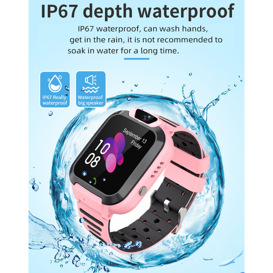 นาฬิกาข้อมือสมาร์ทวอทช์สำหรับเ - Smartwatch Watches For Kid Boy Waterproof บทวิจารณ์และราคา