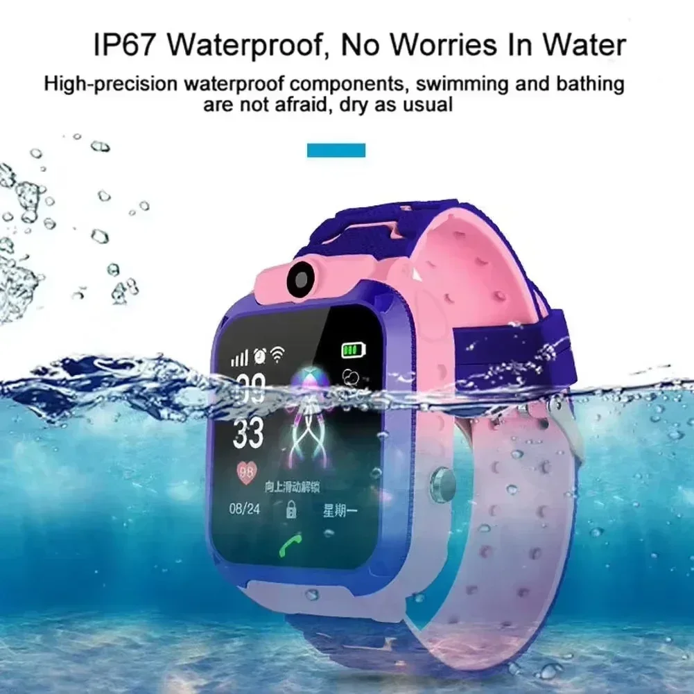 นาฬิกาอัจฉริยะสำหรับเด็ก Lenov - Smartwatch Watches For Kid Boy Waterproof บทวิจารณ์และราคา