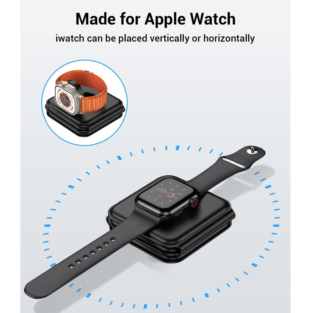 สถานีชาร์จไร้สาย 3-in-1 ชาร์จเ - Smartwatch Watches For Iphone บทวิจารณ์และราคา